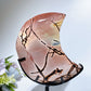 Picture Jasper Moon Carving with Stand Crystal Healing Bulk Wholesale