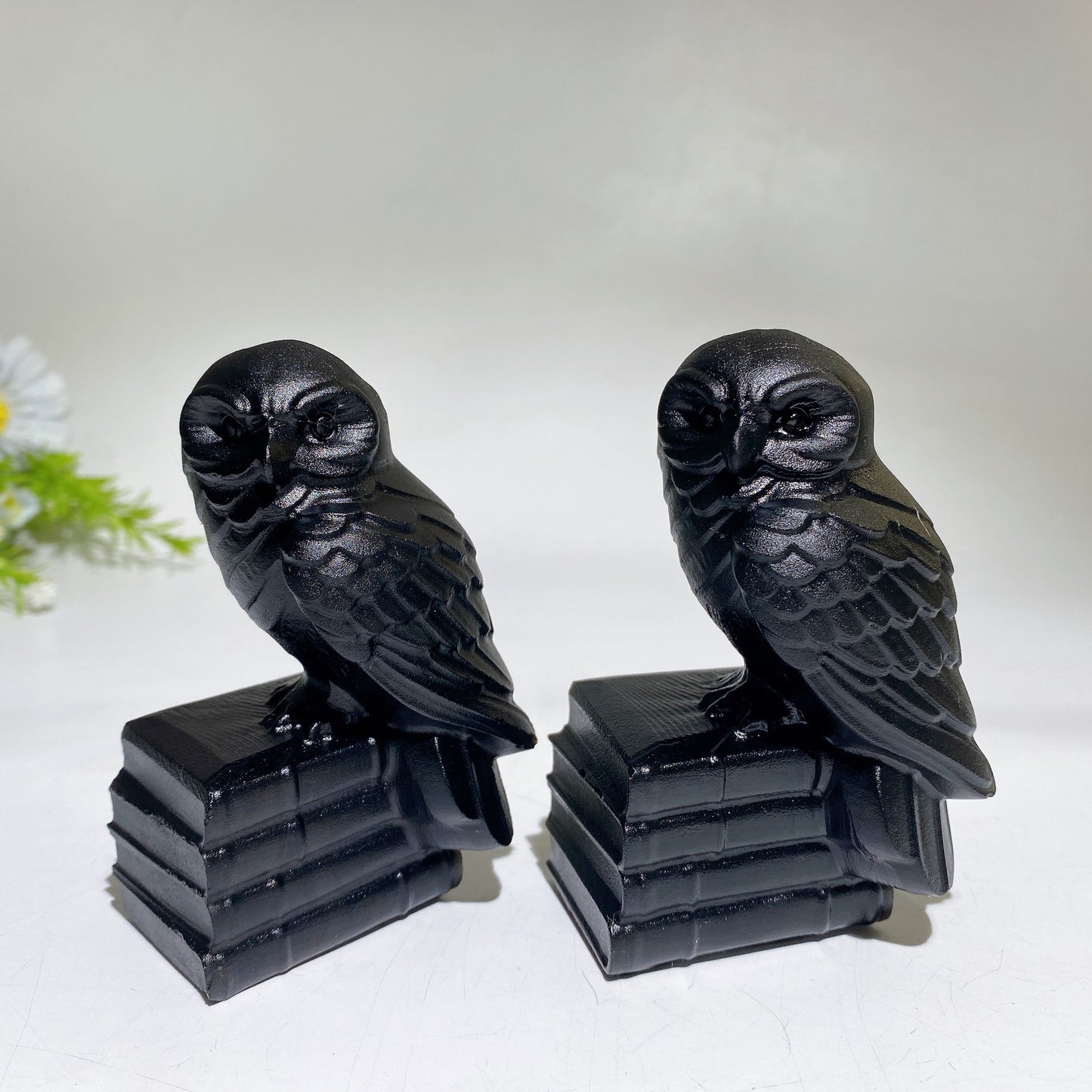 Black Obsidian Raven Owl Ghost Cat Pumpkin Carving 1 Piece Crystal Healing Bulk Wholesale