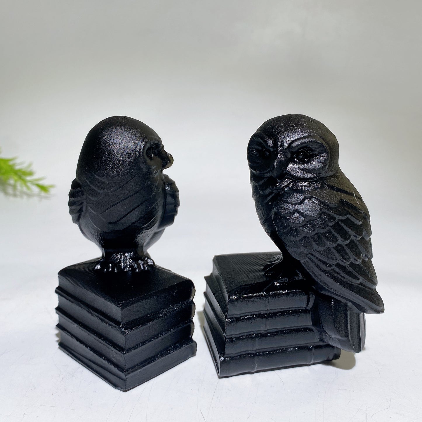 Black Obsidian Raven Owl Ghost Cat Pumpkin Carving 1 Piece Crystal Healing Bulk Wholesale