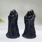 Black Obsidian Raven Owl Ghost Cat Pumpkin Carving 1 Piece Crystal Healing Bulk Wholesale