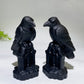 Black Obsidian Raven Owl Ghost Cat Pumpkin Carving 1 Piece Crystal Healing Bulk Wholesale