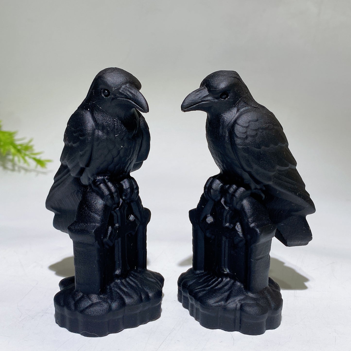 Black Obsidian Raven Owl Ghost Cat Pumpkin Carving 1 Piece Crystal Healing Bulk Wholesale