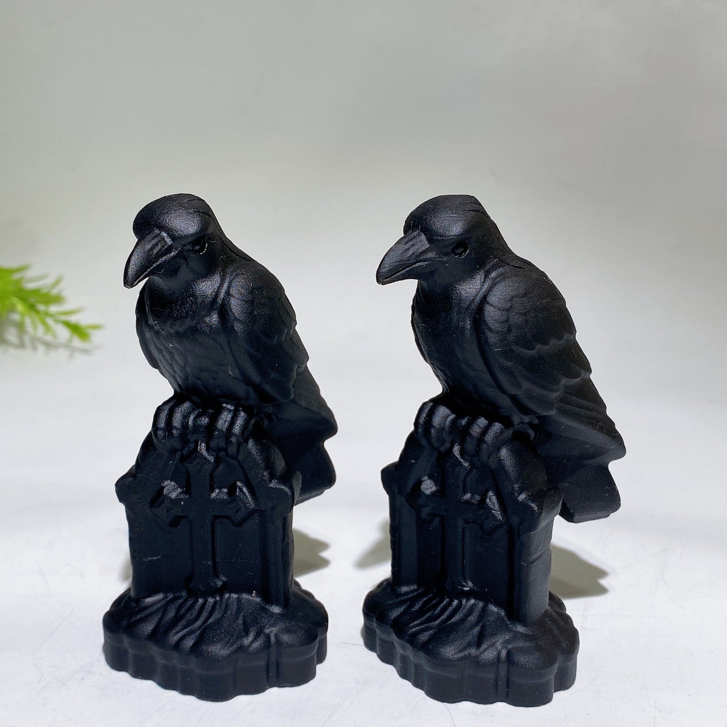 Black Obsidian Raven Owl Ghost Cat Pumpkin Carving 1 Piece Crystal Healing Bulk Wholesale