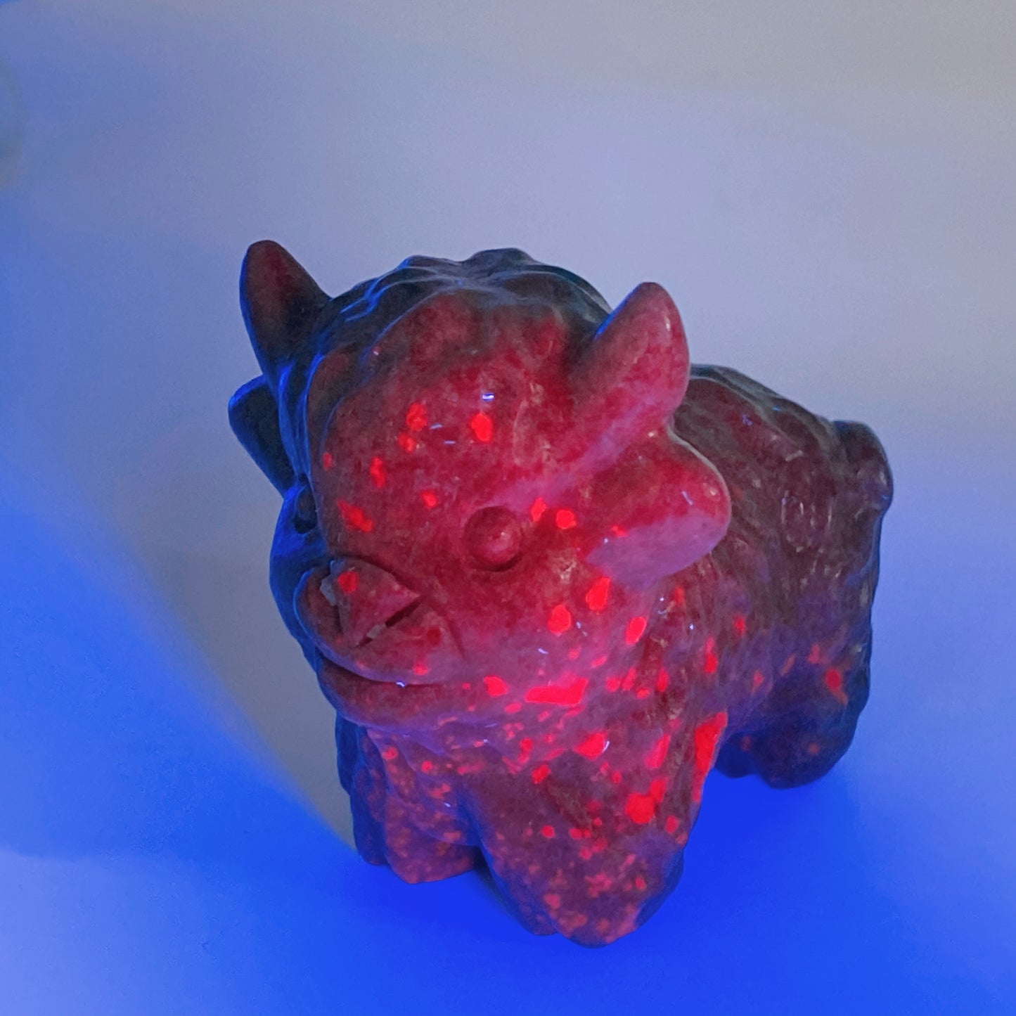 2.3" Crystal Cattle Carving Crystal Healing Bulk Wholesale