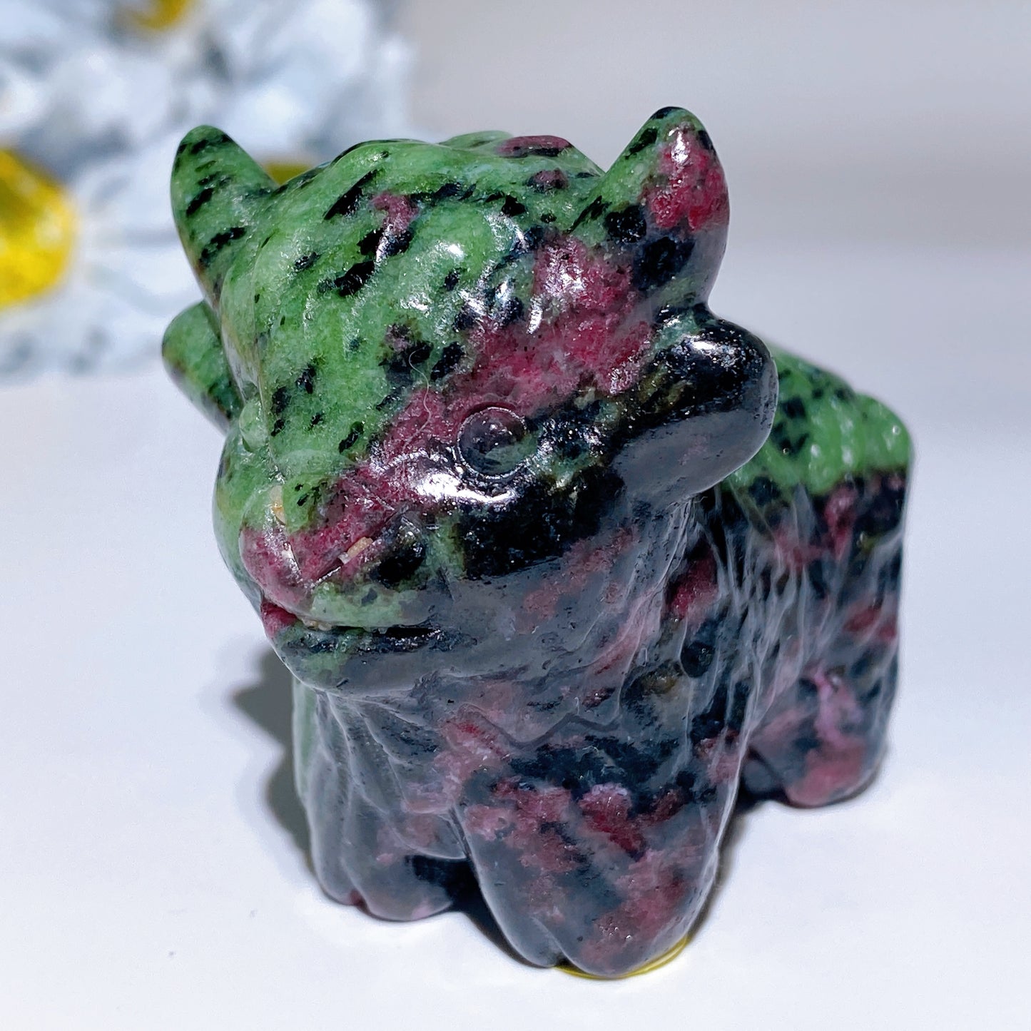 2.3" Crystal Cattle Carving Crystal Healing Bulk Wholesale