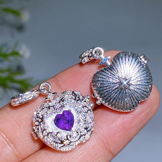 Cooper Silver Plated Crystal Pendant Crystal Healing Bulk Wholesale