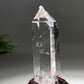 Unique Blue Needle in Quartz Tower with Wooden Stand Crystal Healing Bulk Wholesale