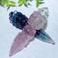 3.1" Fluorite Vajra Pestle Pendant Bulk Wholesale