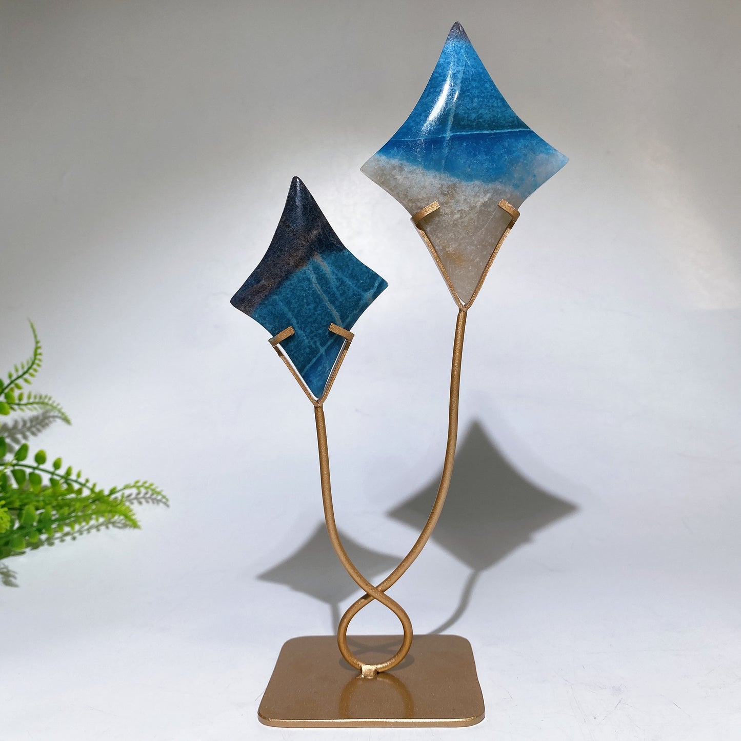Crystal Stars Carving with Stand Crystal Healing Bulk Wholesale