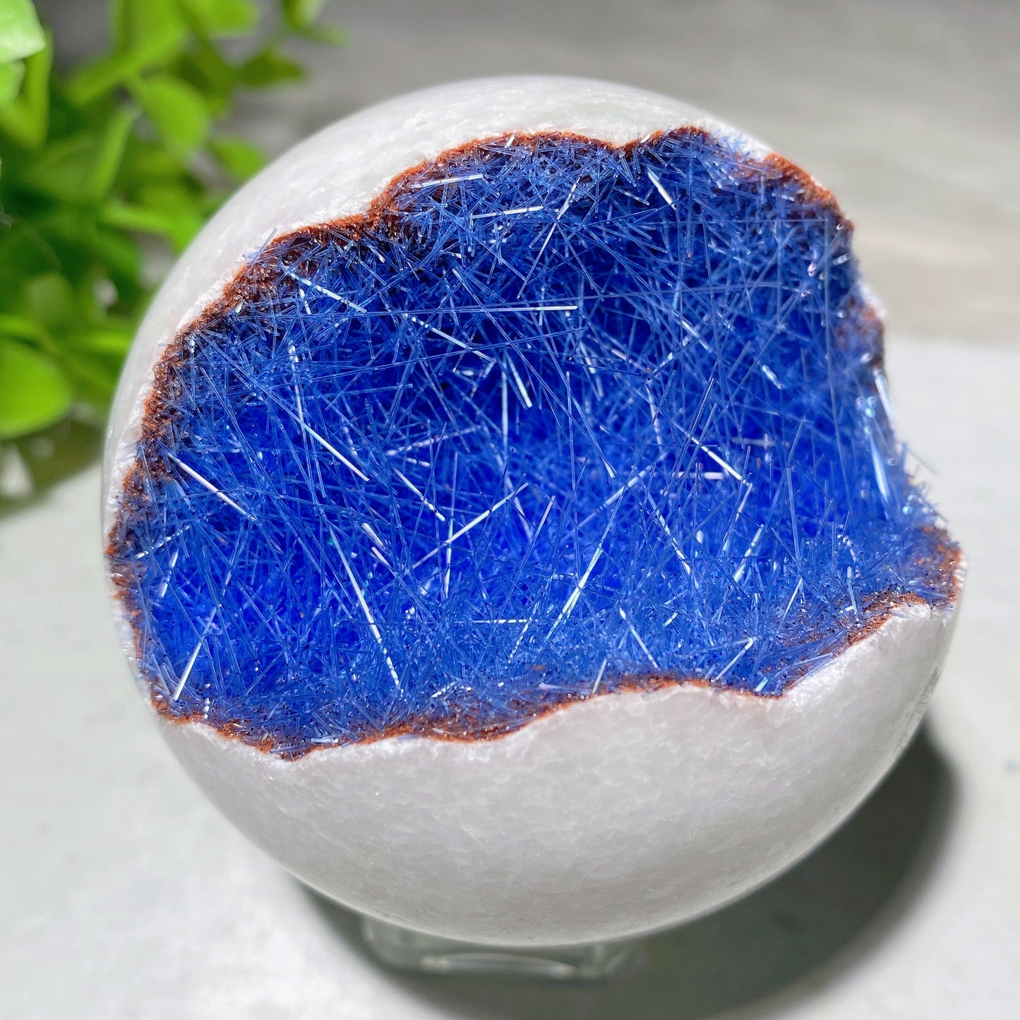 2.3"-2.5"  Newberyite In Jade Sphere Bulk Wholesale