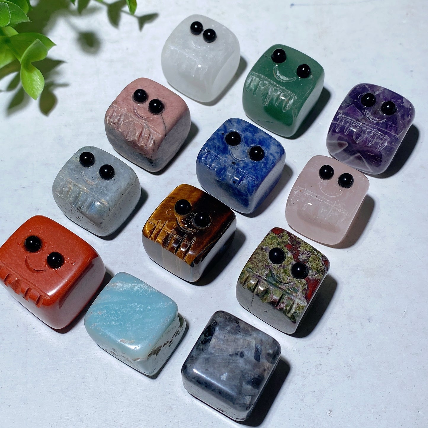 20mm Mixed Crystal Elf Cube Box Bulk Wholesale