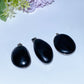 1.5"-1.8" Schungite Pendant Crystal Healing Bulk Wholesale