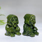 2.3" Serpentine Ghost Carving Crystal Healing Bulk Wholesale