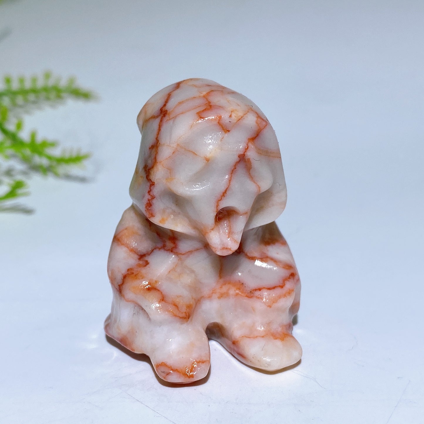 1.6" Crystal Ghost Carving Crystal Healing Bulk Wholesale