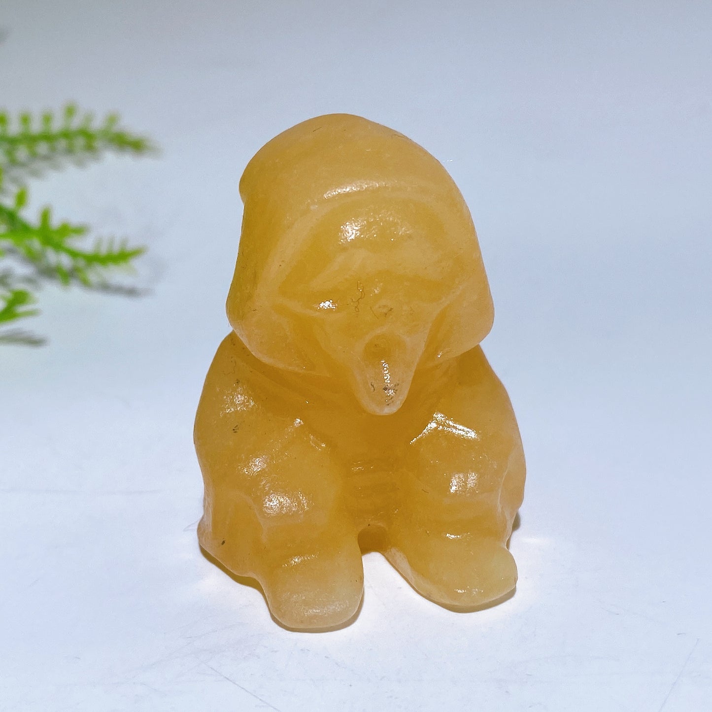 1.6" Crystal Ghost Carving Crystal Healing Bulk Wholesale