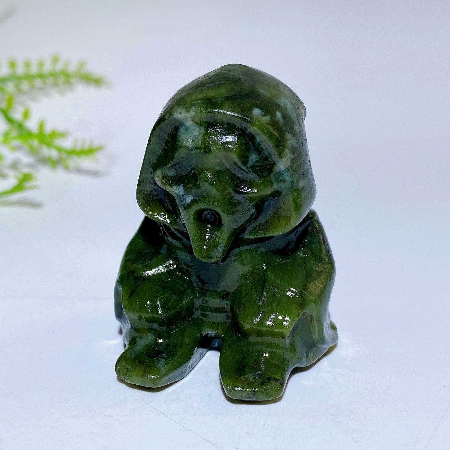 1.6" Crystal Ghost Carving Crystal Healing Bulk Wholesale