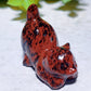 1.2" Mixed Crystal Cat Carvings Bulk Wholesale