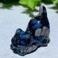 1.2" Mixed Crystal Cat Carvings Bulk Wholesale