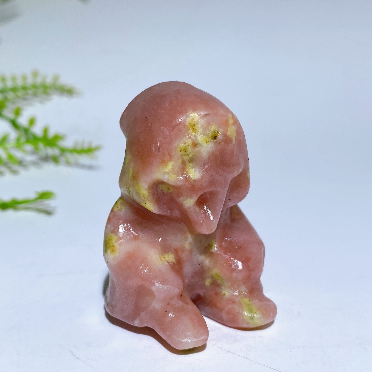 1.6" Crystal Ghost Carving Crystal Healing Bulk Wholesale
