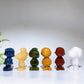 2.0" Mixed Crystal Peanuts Comic Character Carving Crystal Healing Bulk Wholesale 1 Set