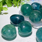2-3cm Green Blue Fluorite Tumbles Bag Bulk Wholesale