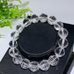 12mm Faceted Clear Quartz Bracelet Crystal Healing Bulk Wholesale