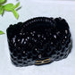 2.2" Black Obsidian Bag Carvings Bulk Wholesale