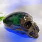 Large Unique Hand Carved Natural Volcanic Agate Skull Crystal Healing Bulk Wholesale