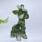 3.1" Natural Crystal Giraffe Carving Crystal Healing Bulk Wholesale