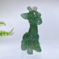 3.1" Natural Crystal Giraffe Carving Crystal Healing Bulk Wholesale