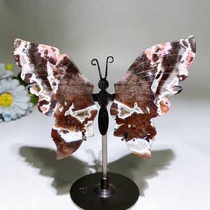 Crystal Butterfly Wings with Stand Crystal Healing Bulk Wholesale