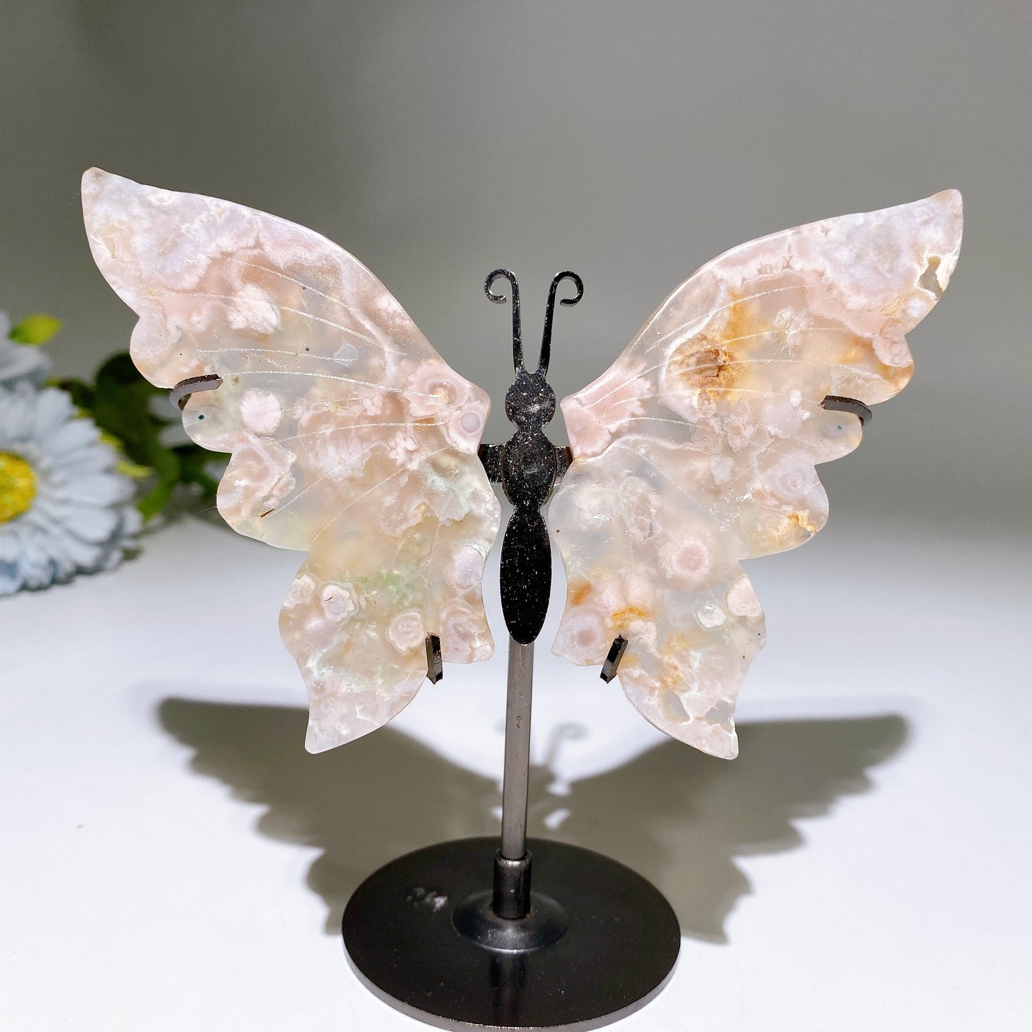 Crystal Butterfly Wings with Stand Crystal Healing Bulk Wholesale