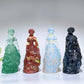 3.9" Natural Crystal Princess Carving Crystal Healing Bulk Wholesale
