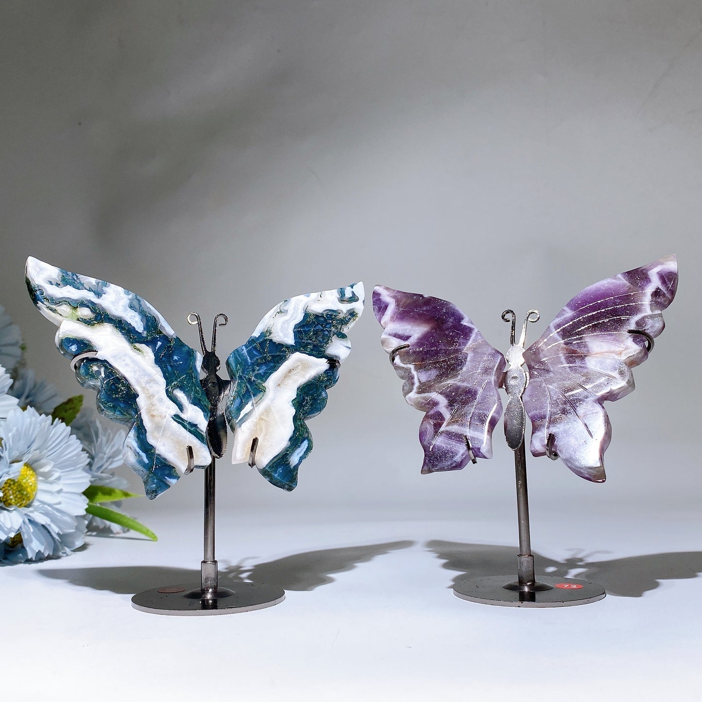 Crystal Butterfly Wings with Stand Crystal Healing Bulk Wholesale