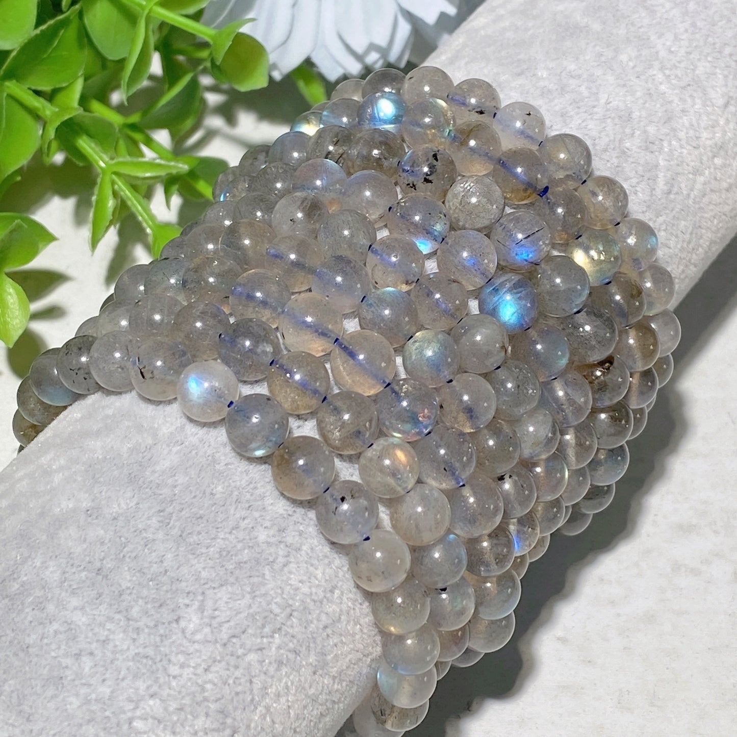 7-7.5mm Labradorite Bracelet Bulk Wholesale