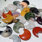 1.2" Mixed Crystal Moon Carvings Bag Bulk Wholesale