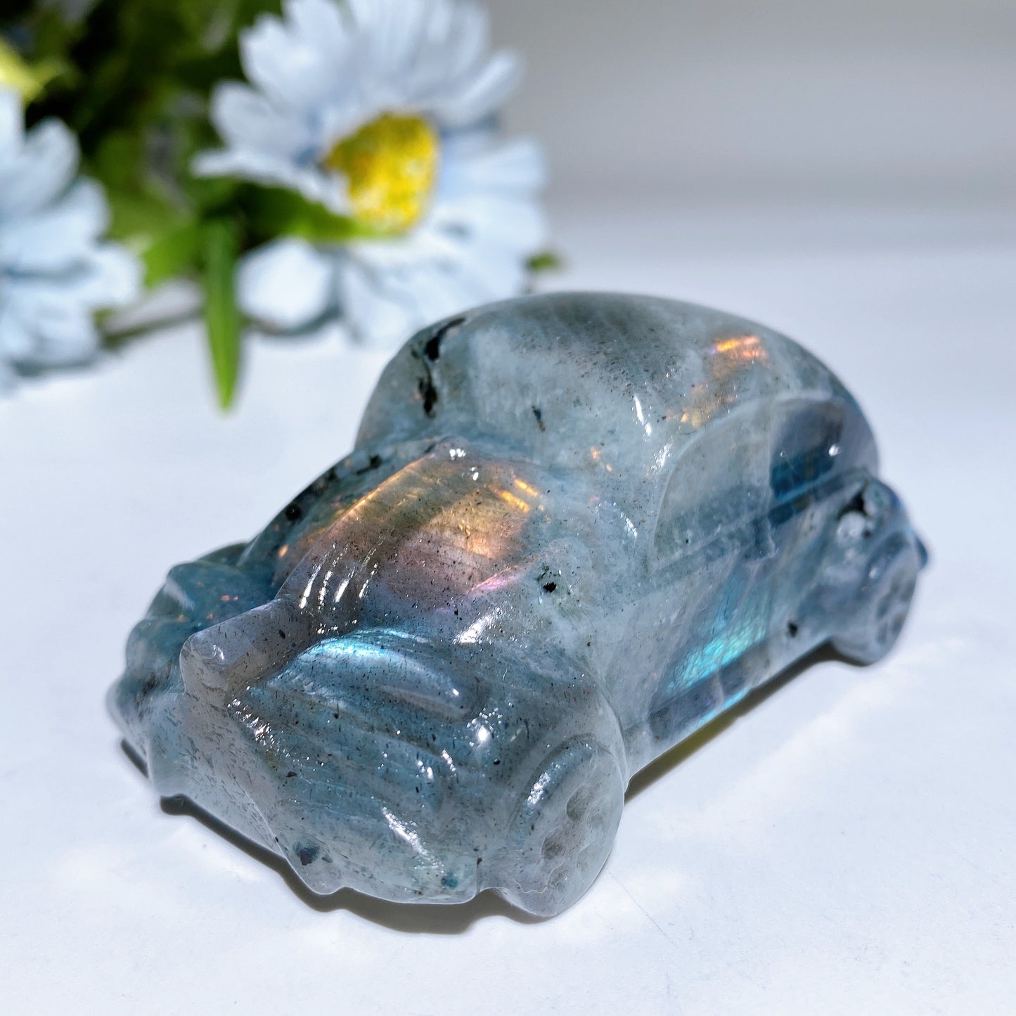 3.1" Crystal Car Carving Crystal Healing Bulk Wholesale