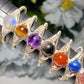 Mixed Crystal Adjustable Ring Bulk Wholesale