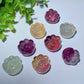 0.9" Mixed Fluorite Cat Paw Carvings Bulk Wholesale