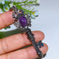 Silver Crystal Key Pendant Crystal Healing Bulk Wholesale
