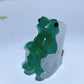1.6" Natural Crystal Frog in Chair Carving Crystal Healing Bulk Wholesale