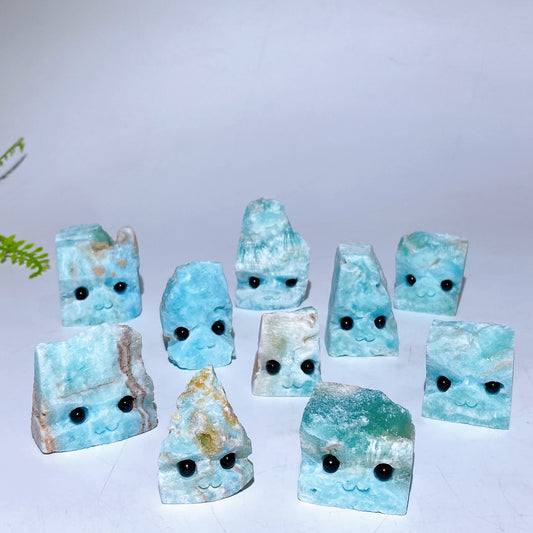 3-5cm Natural Hemimorphite Groot Head Crystal Healing Bulk Wholesale