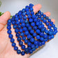 8mm Natural Lapis Lazuli Bracelet Crystal Healing Bulk Wholesale