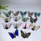 Crystal Butterfly with Fixed Metal Stand Crystal Healing Bulk Wholesale