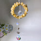 Crystal Chips Suncatcher Hanging Ornament Crystal Healing Bulk Wholesale