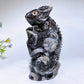 3.9" Natural Jade Chameleon Carving Crystal Healing Bulk Wholesale