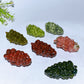 2.4" Natural Crystal Grapes Fruit Carving Crystal Healing Bulk Wholesale