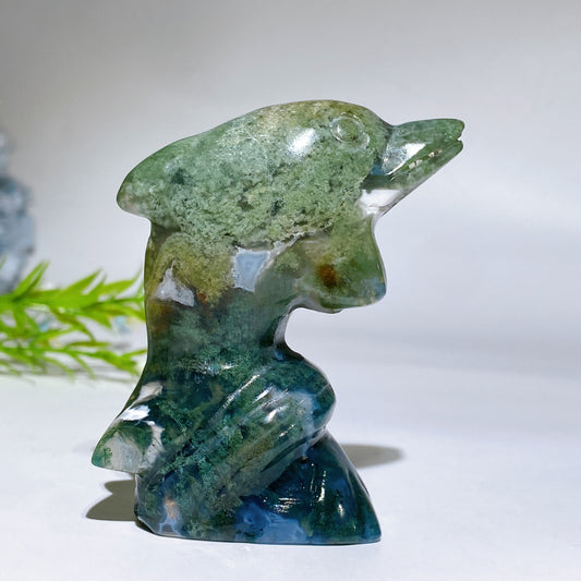3.0" Crystal Dolphin Carving Crystal Healing Bulk Wholesale