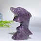 3.0" Crystal Dolphin Carving Crystal Healing Bulk Wholesale