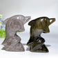 3.0" Crystal Dolphin Carving Crystal Healing Bulk Wholesale